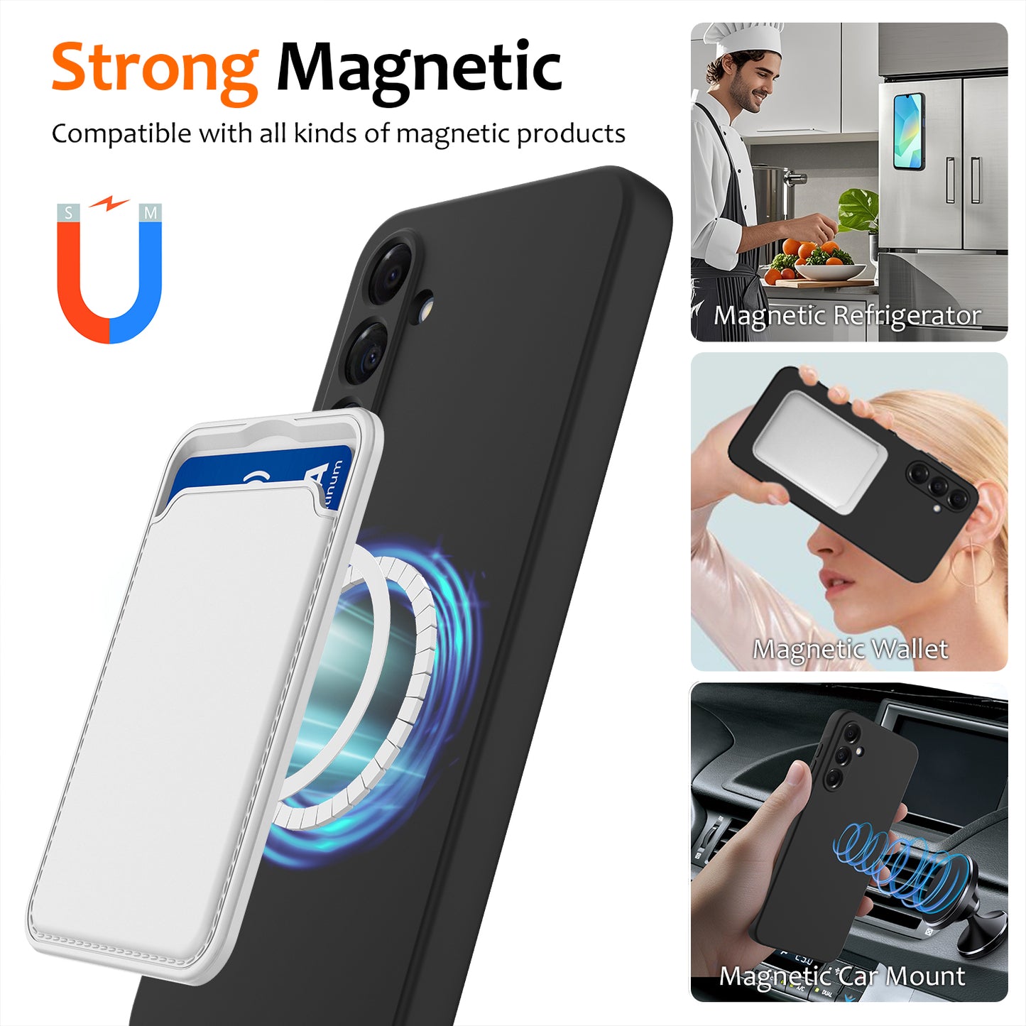 Samsung Galaxy A55 5G Magnetic Case - S&N Gadgets