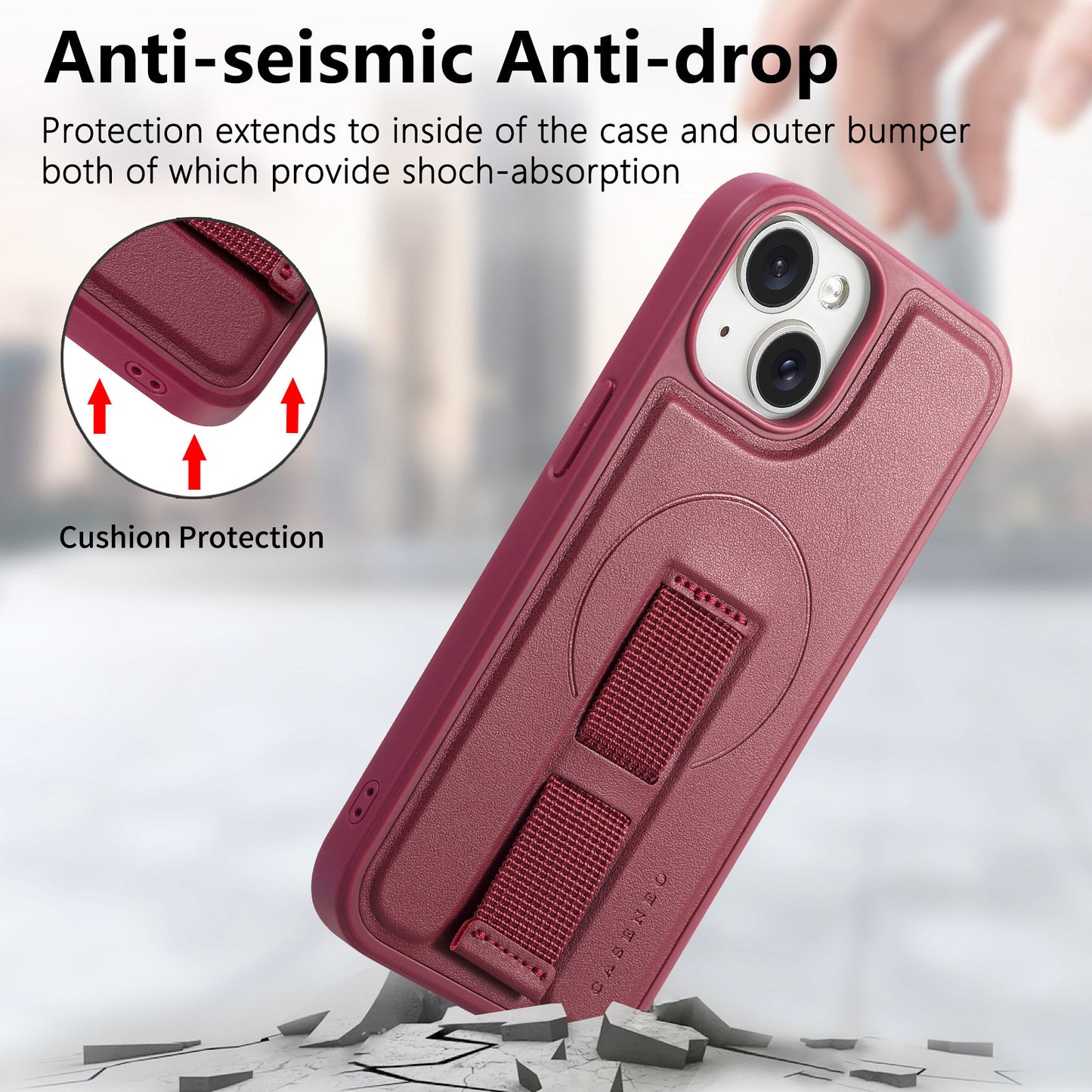 iPhone 15 Plus / 14 Plus Magnetic Case CASENEO - S&N Gadgets