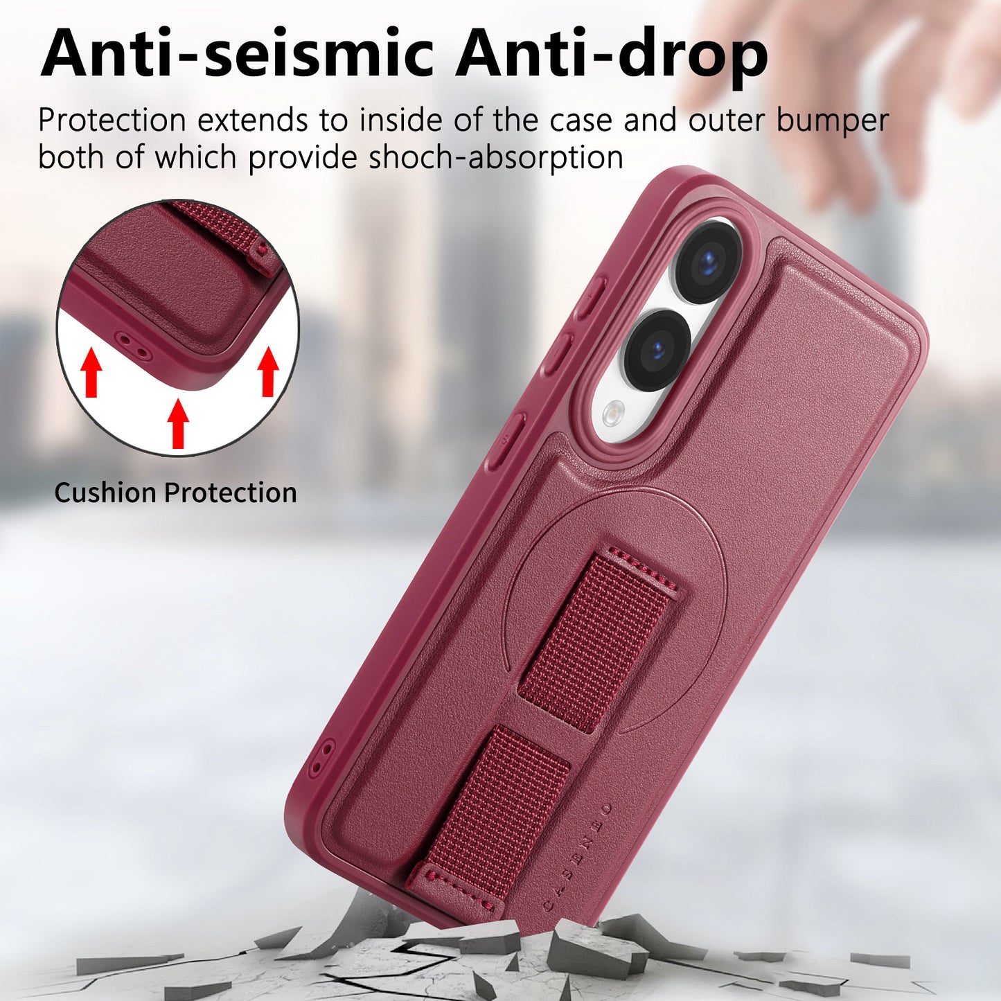 Samsung Galaxy S25 Edge Magnetic Case CASENEO - S&N Gadgets