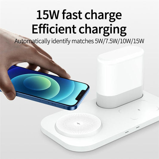 Wireless Charger with Nightstand Lamp - S&N Gadgets
