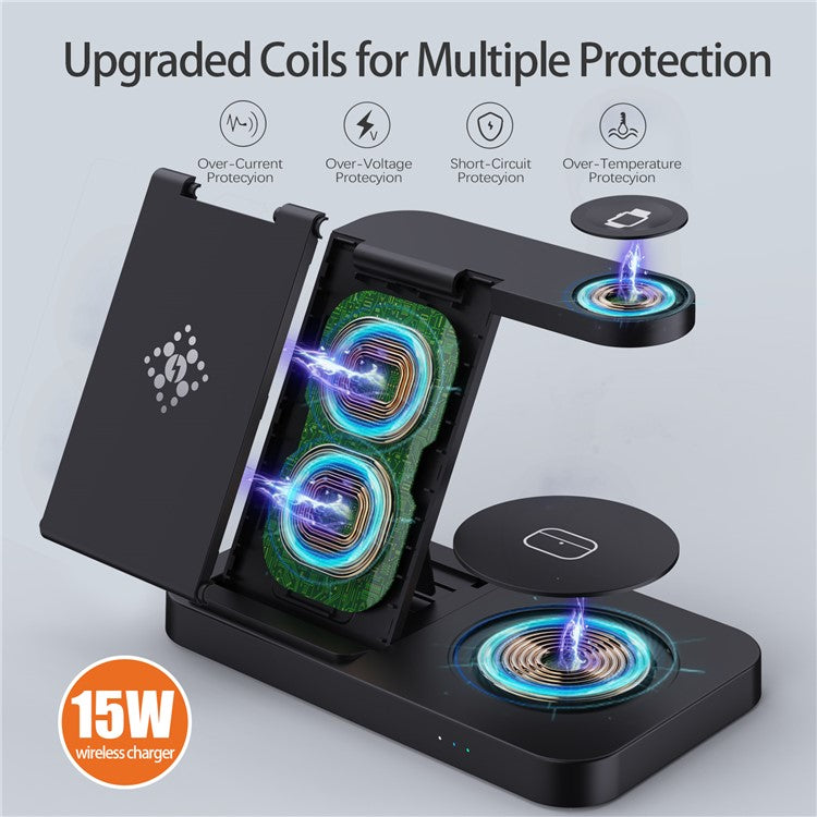 3-in-1 Fast Charging Station - S&N Gadgets