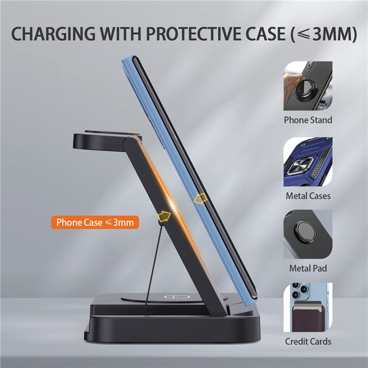 3-in-1 Fast Charging Station - S&N Gadgets