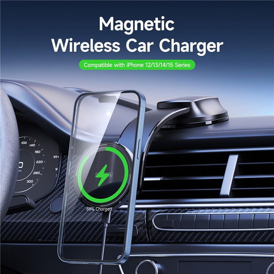 DUZZONA Magnetic Wireless Car Charger - S&N Gadgets