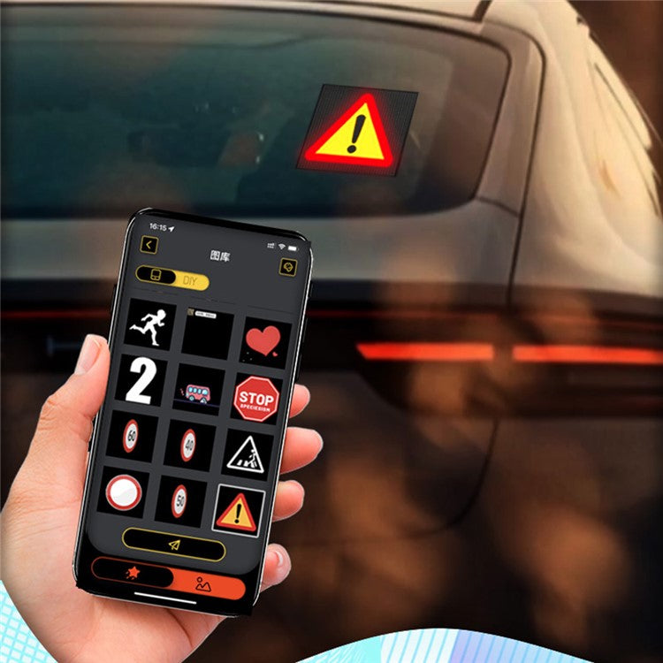 Car Back Window LED Display Light - S&N Gadgets