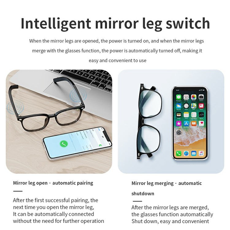 Smart Glasses with Anti-Blue-Ray Lens+Magnetic Lens+Night Vision Lens - S&N Gadgets