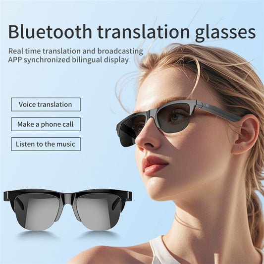 Smart AI Translation Bluetooth-Compatible Glasses - S&N Gadgets