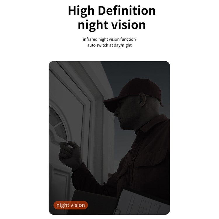 Wireless WiFi Doorbell Night Vision - S&N Gadgets