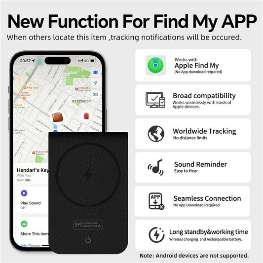 Card Holder Anti-Lost Tracker for iPhone Find My Network - S&N Gadgets