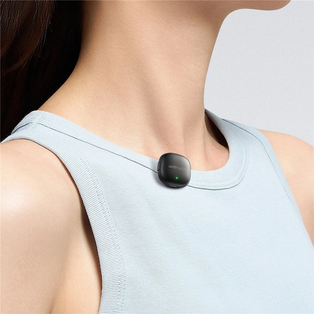 ACEFAST Wireless Lavalier Mic 360° Omnidirectional AI Noise Cancelling - S&N Gadgets