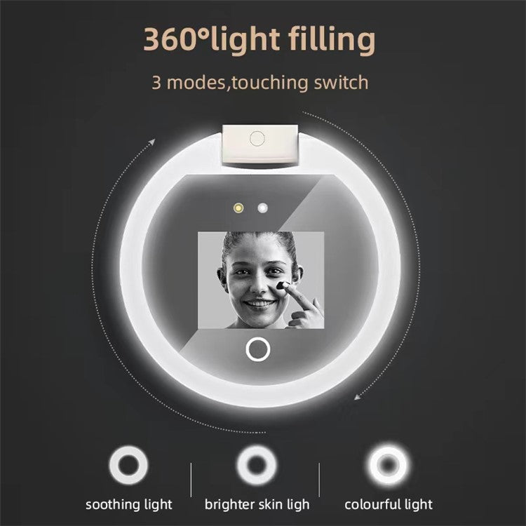 Smart Makeup Mirror Built-in UV Camera for Sunscreen Test - S&N Gadgets