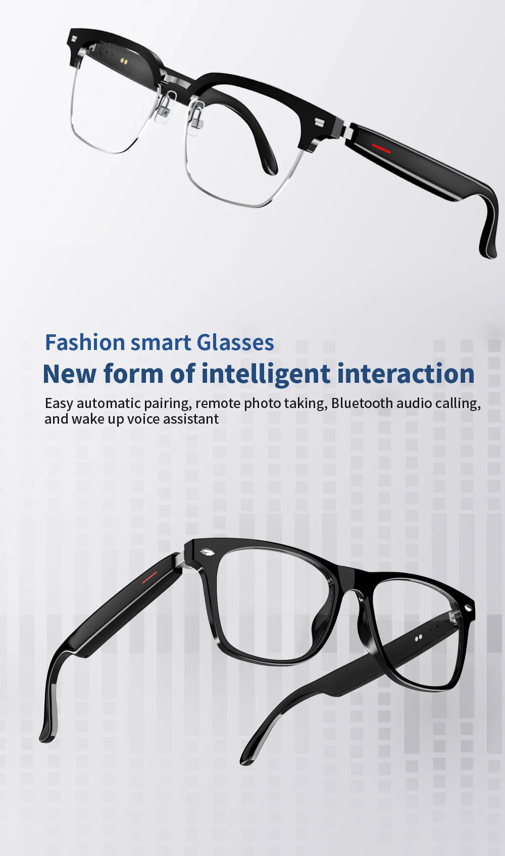 Smart Sunglasses with Replaceable Lens - S&N Gadgets