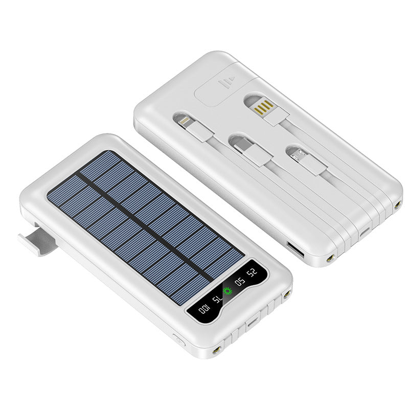 4-in-1 Solar Power Bank 10000mAh - S&N Gadgets