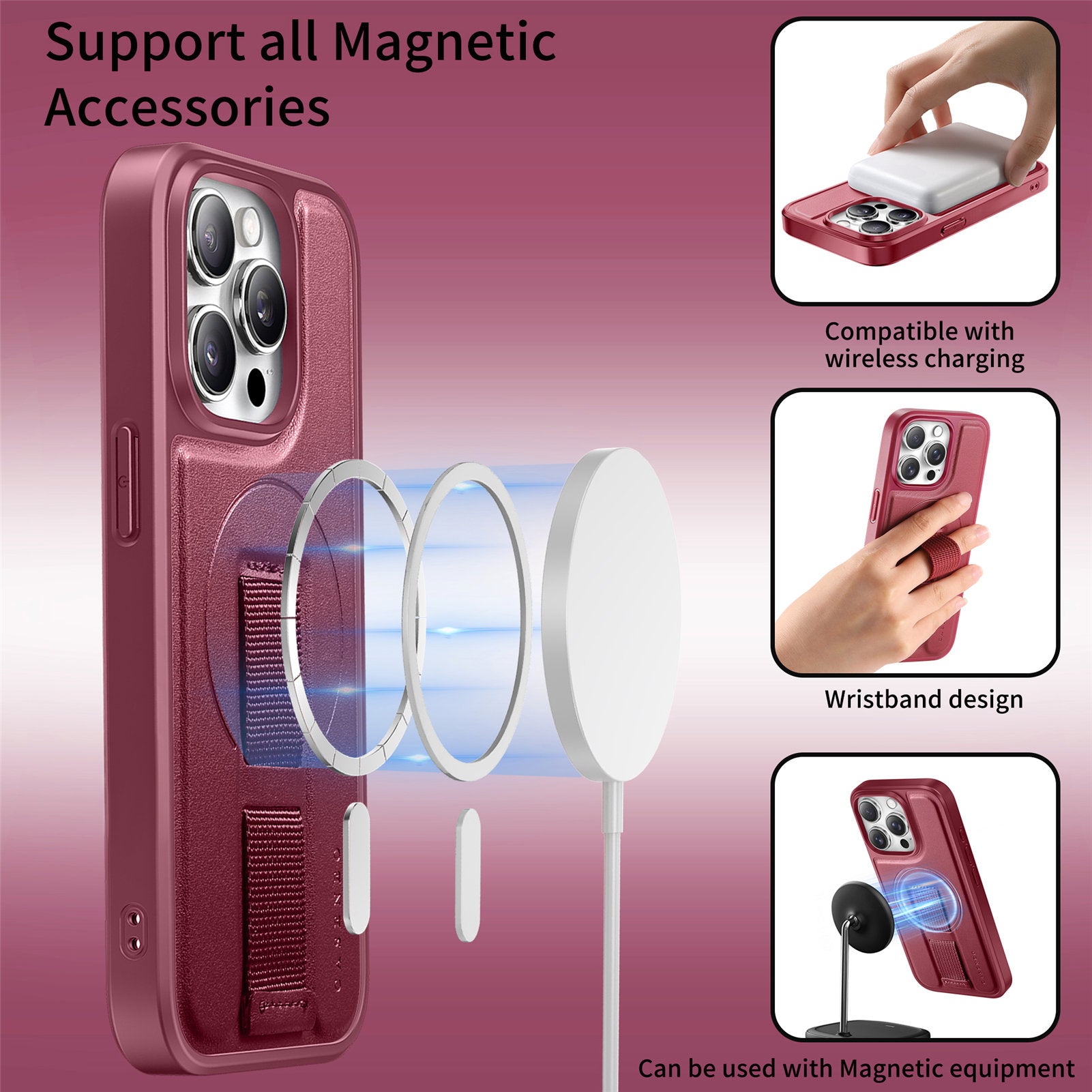 iPhone 15 Pro Magnetic Case CASENEO - S&N Gadgets