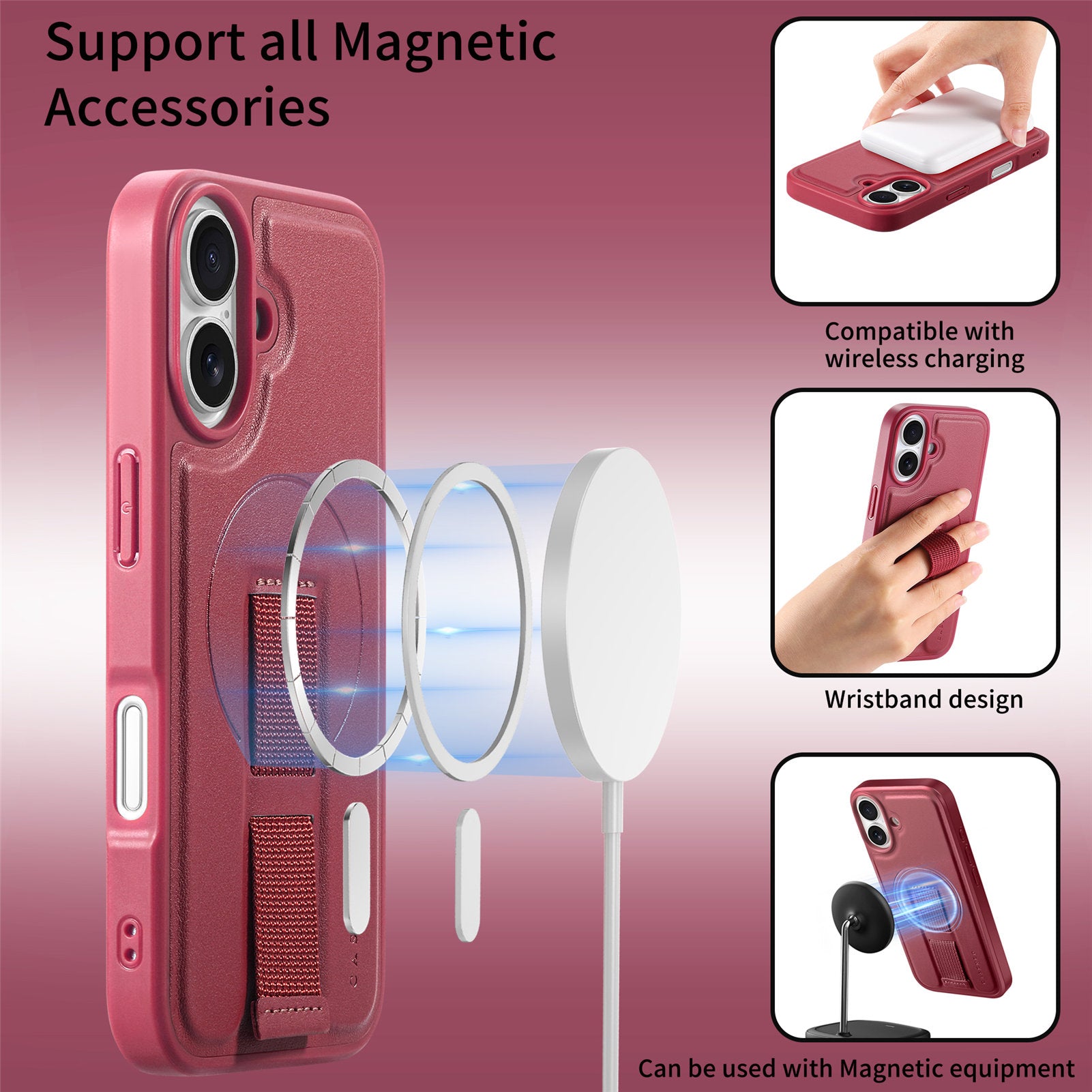 iPhone 16 Plus Magnetic Case CASENEO - S&N Gadgets