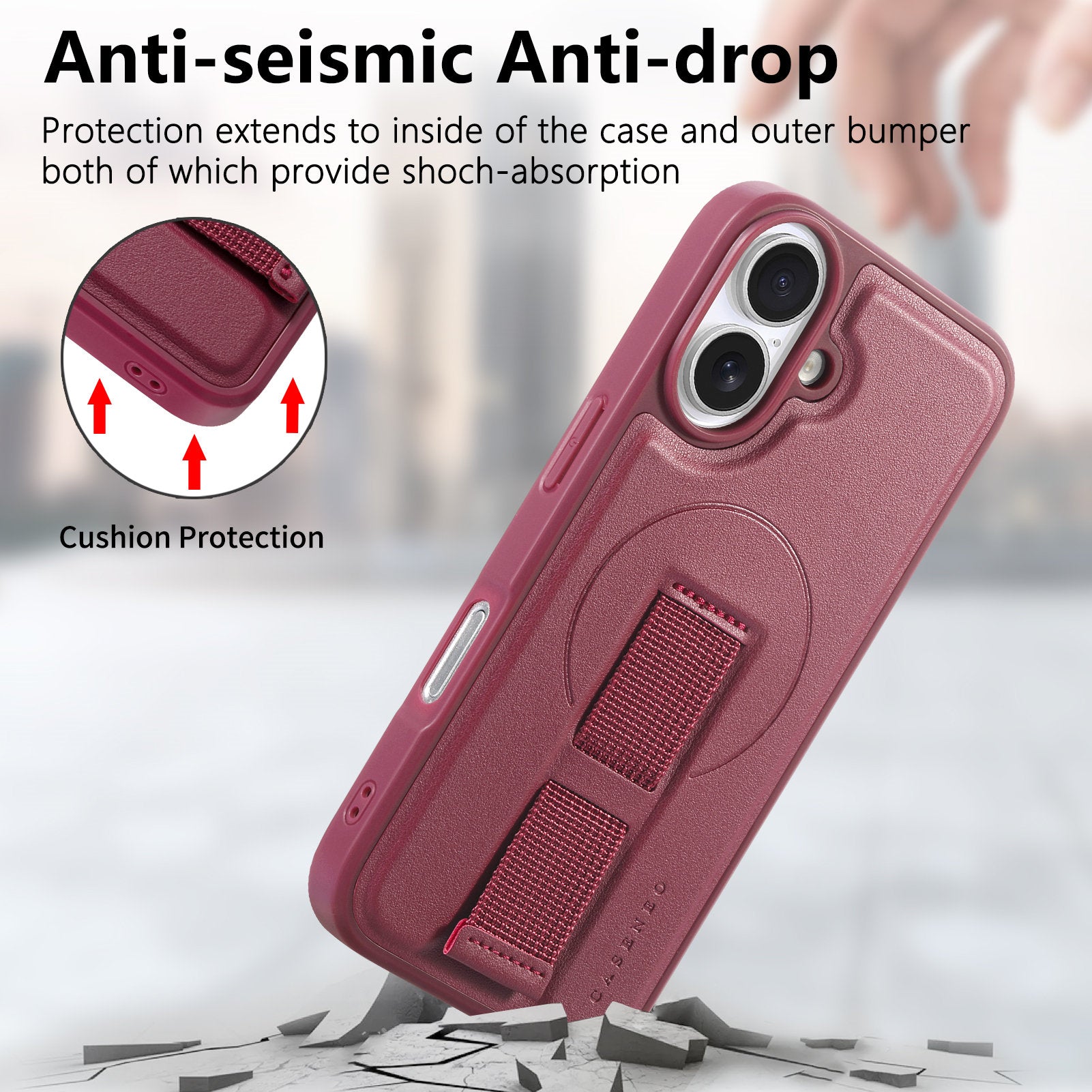 iPhone 16 Plus Magnetic Case CASENEO - S&N Gadgets