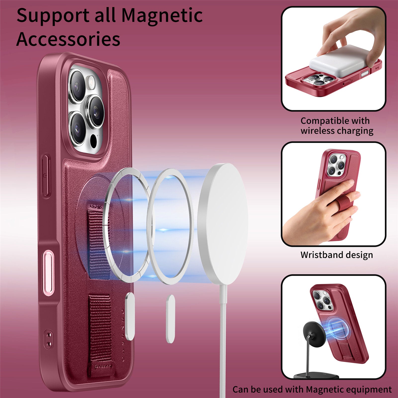 iPhone 16 Pro Magnetic Case CASENEO - S&N Gadgets