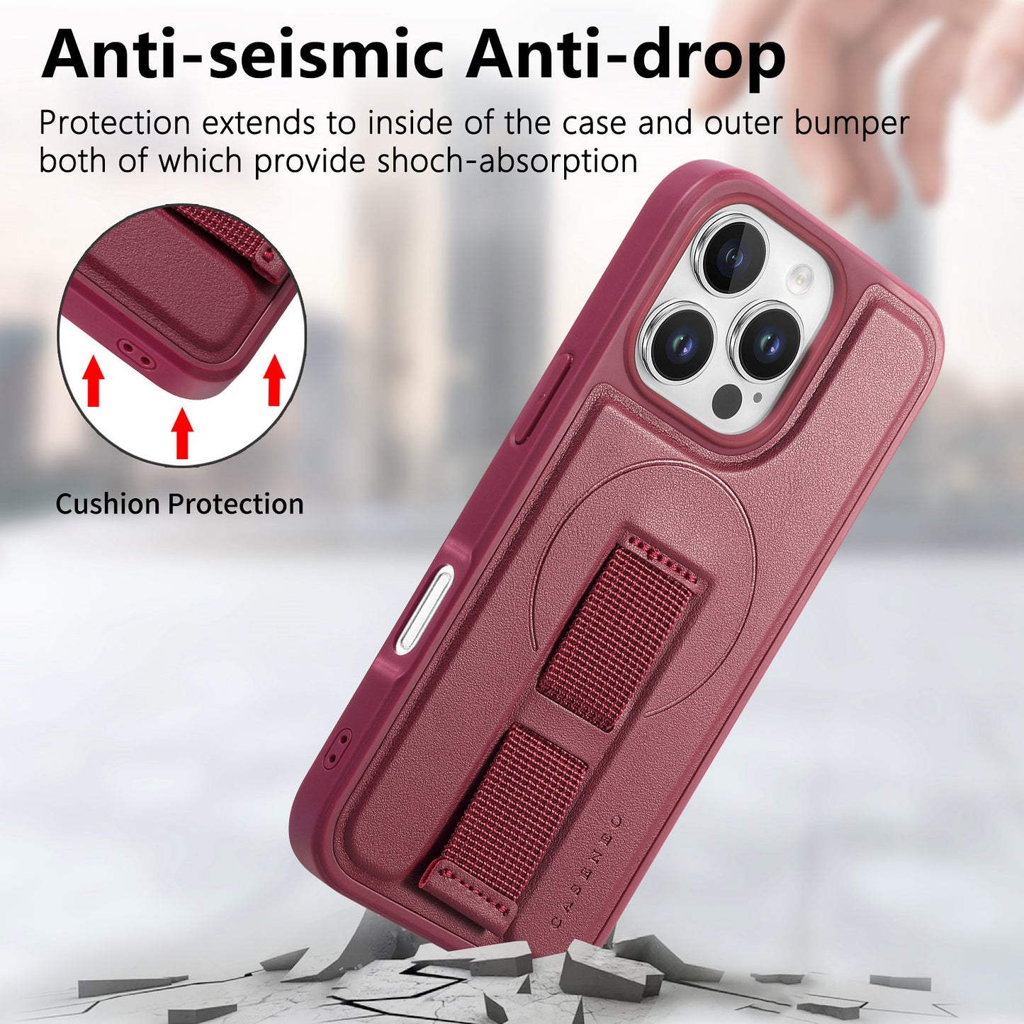 iPhone 16 Pro Magnetic Case CASENEO - S&N Gadgets