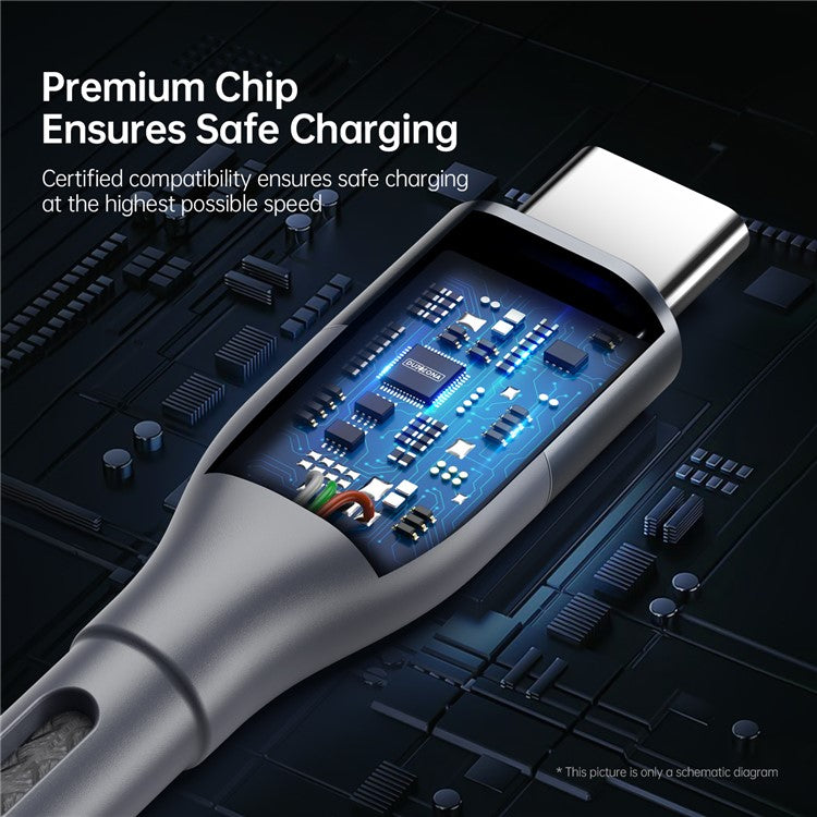 DUZZONA 65W USB-C to USB-C Fast Charging Cable - S&N Gadgets