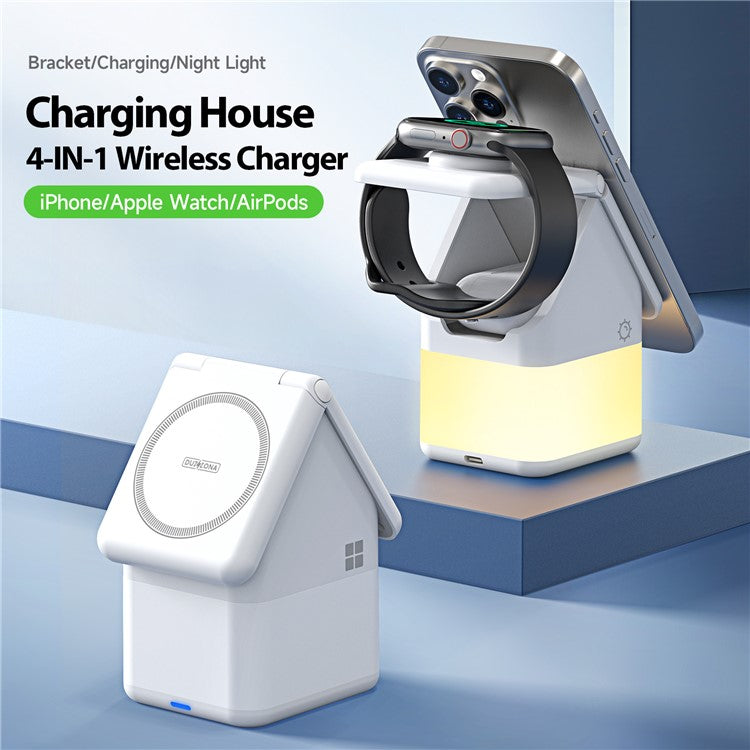 DUZZONA Wireless Charging Station 4-in-1 - S&N Gadgets