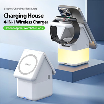 DUZZONA Wireless Charging Station 4-in-1 - S&N Gadgets