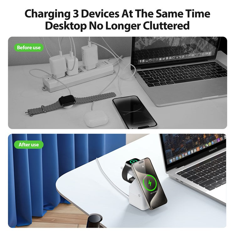 DUZZONA Wireless Charging Station 4-in-1 - S&N Gadgets