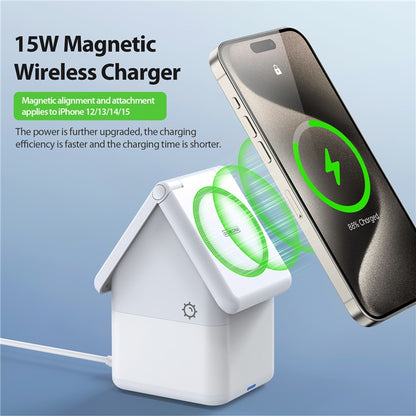 DUZZONA Wireless Charging Station 4-in-1 - S&N Gadgets
