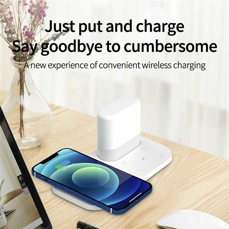 Wireless Charger with Nightstand Lamp - S&N Gadgets