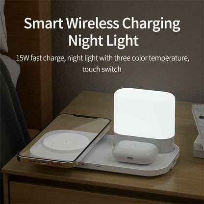 Wireless Charger with Nightstand Lamp - S&N Gadgets