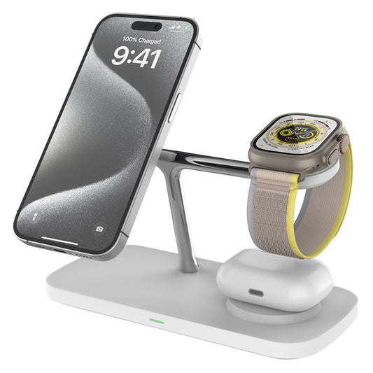 Qi2 3-in-1 Desktop Charging Stand - S&N Gadgets