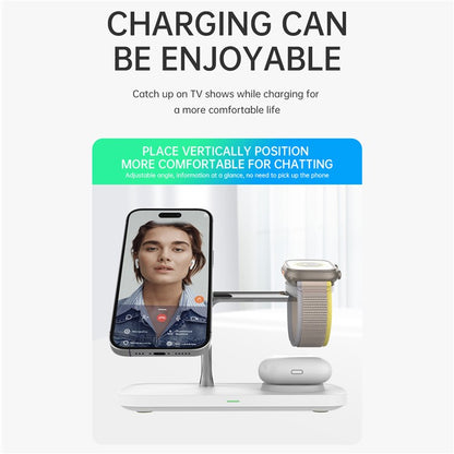 Qi2 3-in-1 Desktop Charging Stand - S&N Gadgets