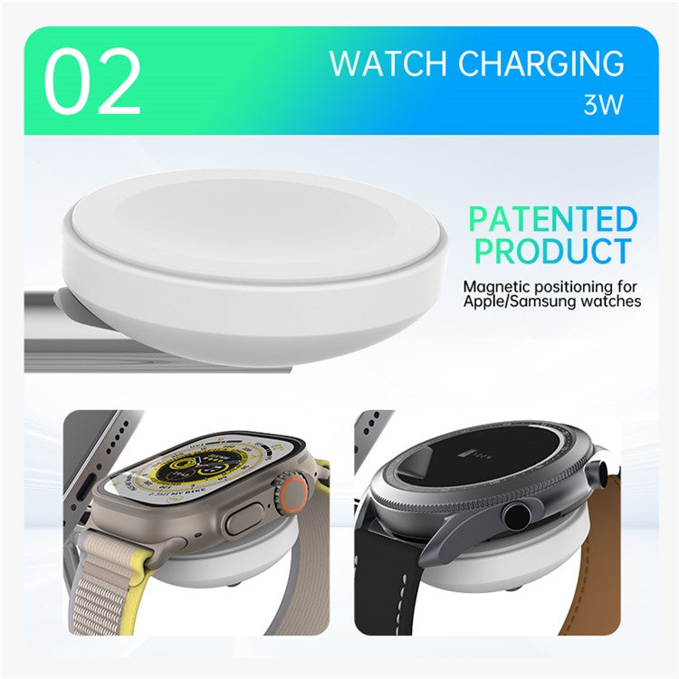 Qi2 3-in-1 Desktop Charging Stand - S&N Gadgets