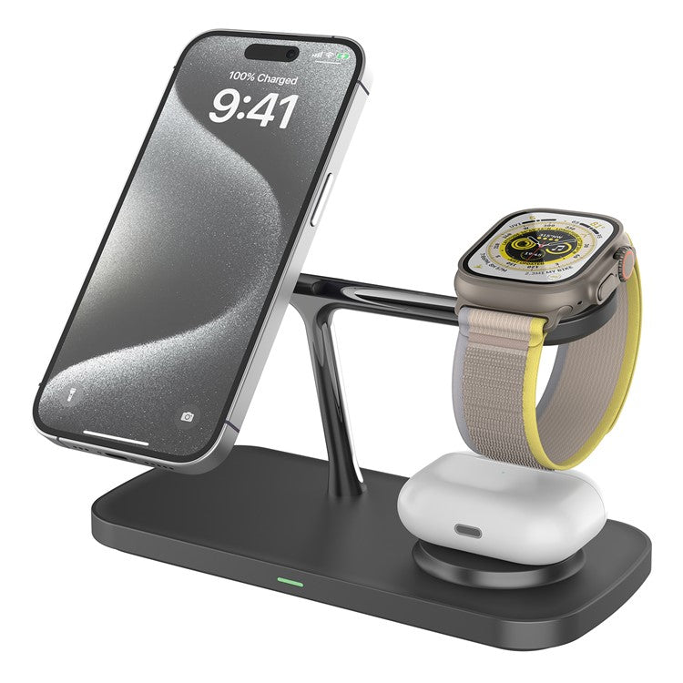 Qi2 3-in-1 Desktop Charging Stand - S&N Gadgets