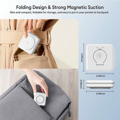 3-in-1 Wireless Foldable Magnetic Charging Station - S&N Gadgets