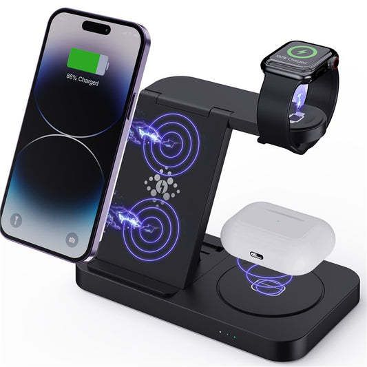3-in-1 Fast Charging Station - S&N Gadgets