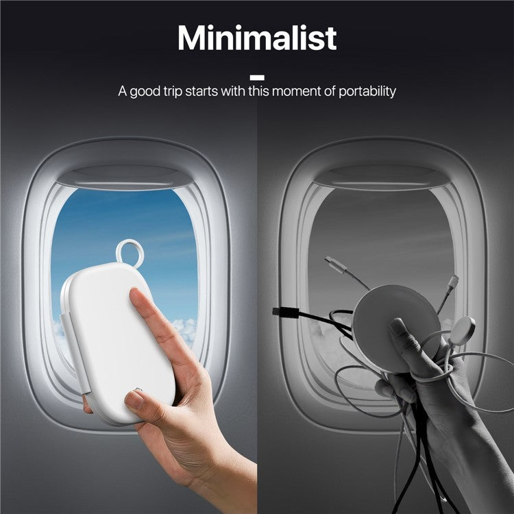 3-in-1 Foldable Travel Charger (No Power Adapter) - S&N Gadgets