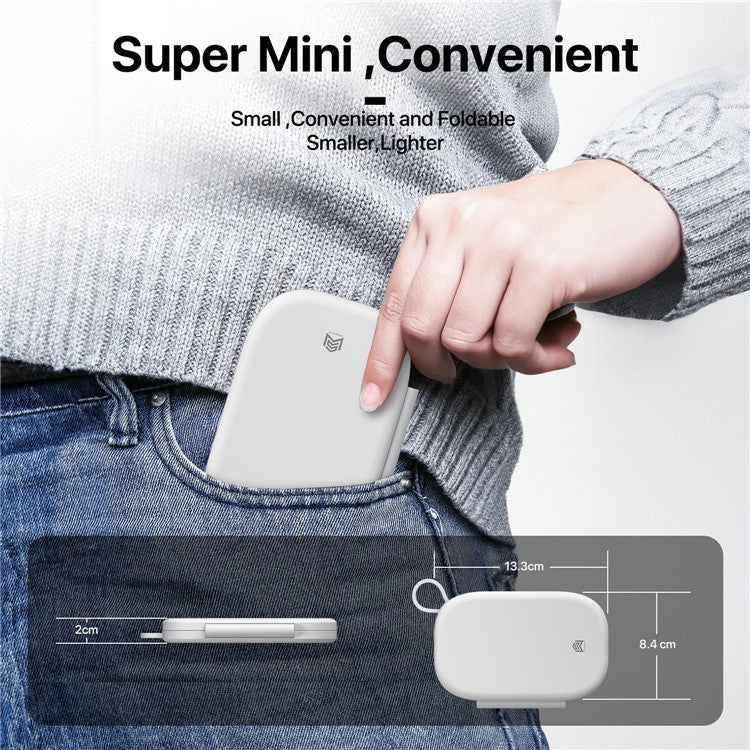 3-in-1 Foldable Travel Charger (No Power Adapter) - S&N Gadgets