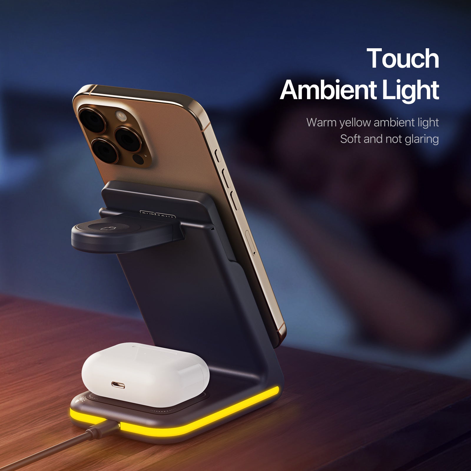 DUZZONA 5-in-1 Magnetic Wireless Charger - S&N Gadgets