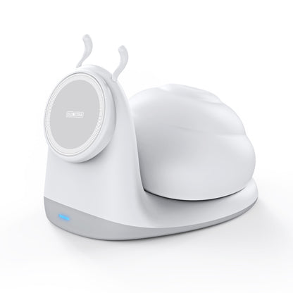 DUZZONA Snail-Shaped Magnetic Wireless Charger with Night Lamp - S&N Gadgets