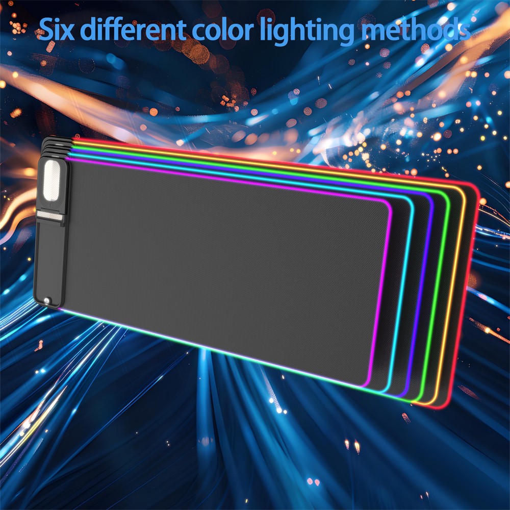 Multifunctional LED Mousepad with Wireless Charging - S&N Gadgets