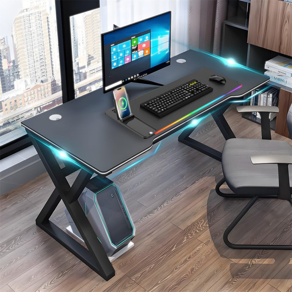 Multifunctional LED Mousepad with Wireless Charging - S&N Gadgets