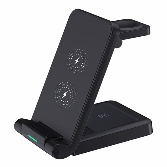 Wireless Charging Station Foldable 3-in-1 - S&N Gadgets