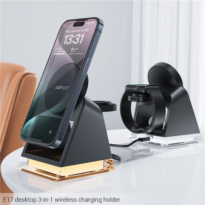 ACEFAST Wireless Charger 3-in-1 with Light - S&N Gadgets