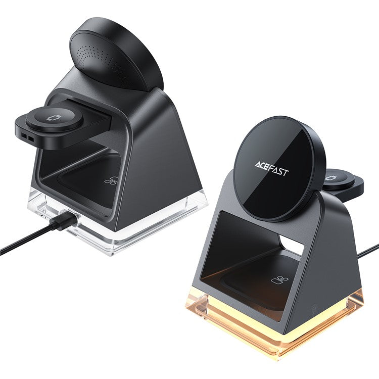ACEFAST Wireless Charger 3-in-1 with Light - S&N Gadgets