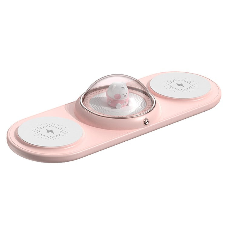 ICARER FAMILY 2-in-1 Cute Cartoon Design Wireless Charger - S&N Gadgets