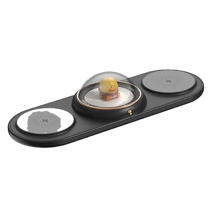 ICARER FAMILY 2-in-1 Cute Cartoon Design Wireless Charger - S&N Gadgets