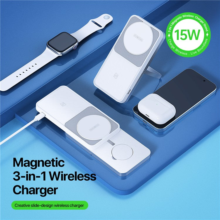 DUZZONA 3-in-1 Sliding Charging Station Stand - S&N Gadgets