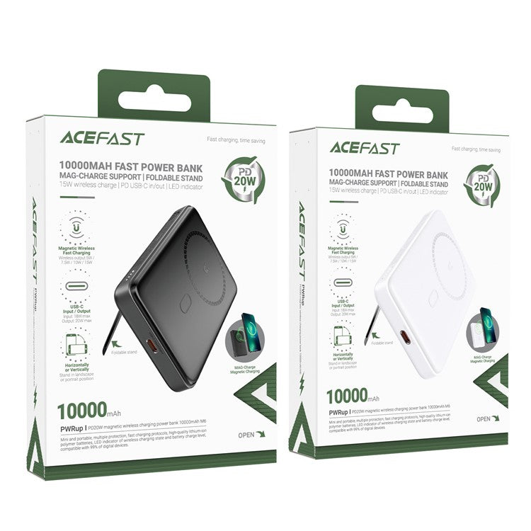 ACEFAST 20W 10000mAh Power Bank with Foldable Kickstand - S&N Gadgets