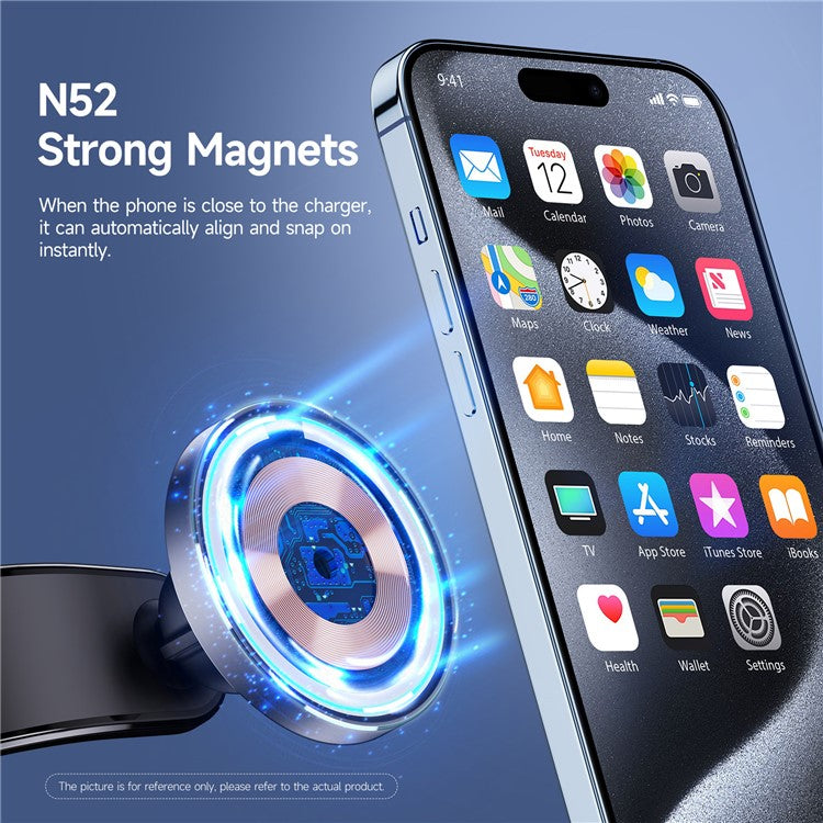 DUZZONA Magnetic Wireless Car Charger - S&N Gadgets