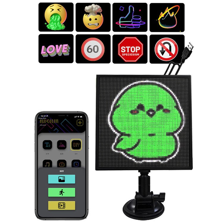 Car Back Window LED Display Light - S&N Gadgets