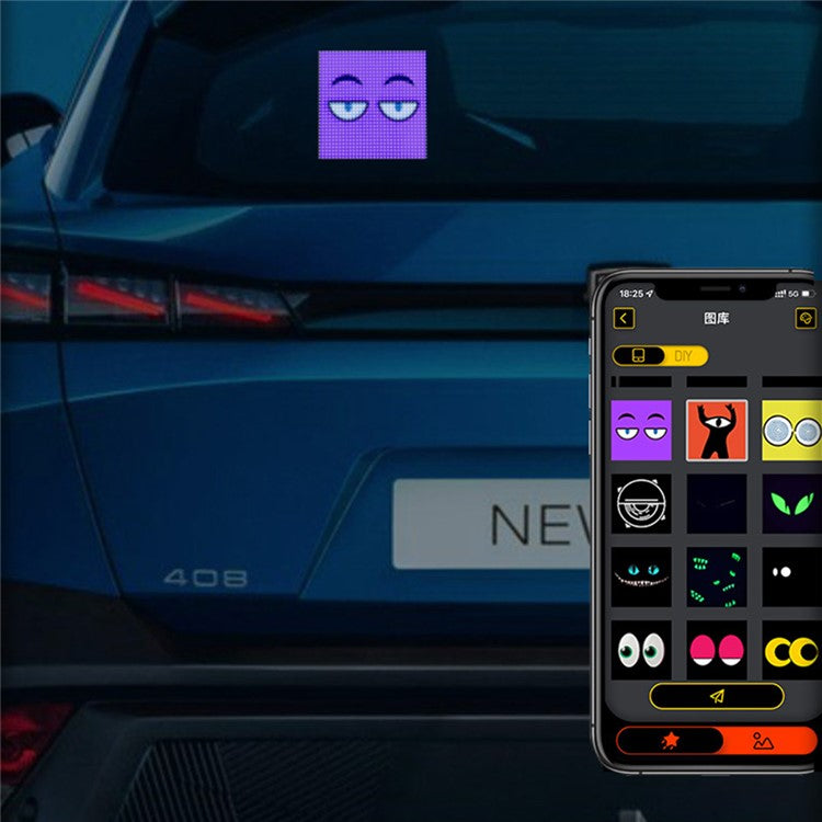 Car Back Window LED Display Light - S&N Gadgets